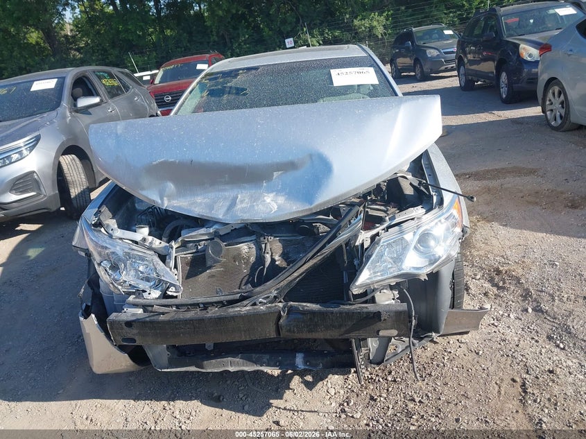 2012 TOYOTA CAMRY SEDAN 2.5L I-4 DOHC, VVT, 178HP