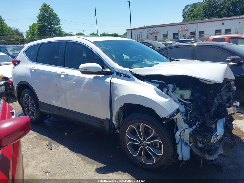2022 Honda Cr-V Awd Ex VIN: 5J6RW2H54NA013038 Lot: 45257077