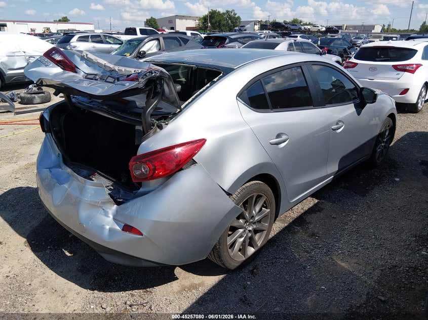 Vin: 3mzbn1v32jm177020, lot: 45754900, mazda mazda3 touring 20184