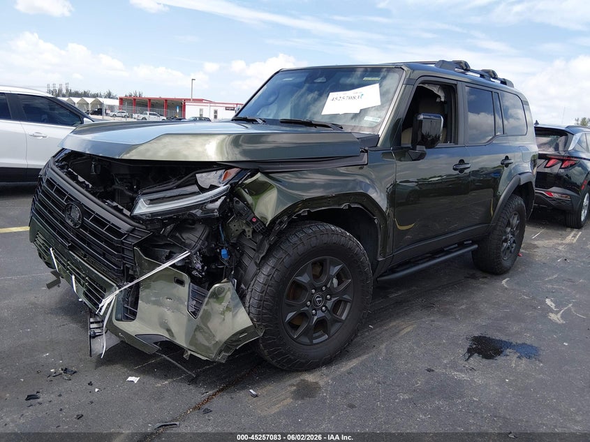 Vin: jtjtbcdx0r5024523, lot: 45754904, lexus gx 550 overtrail 20242