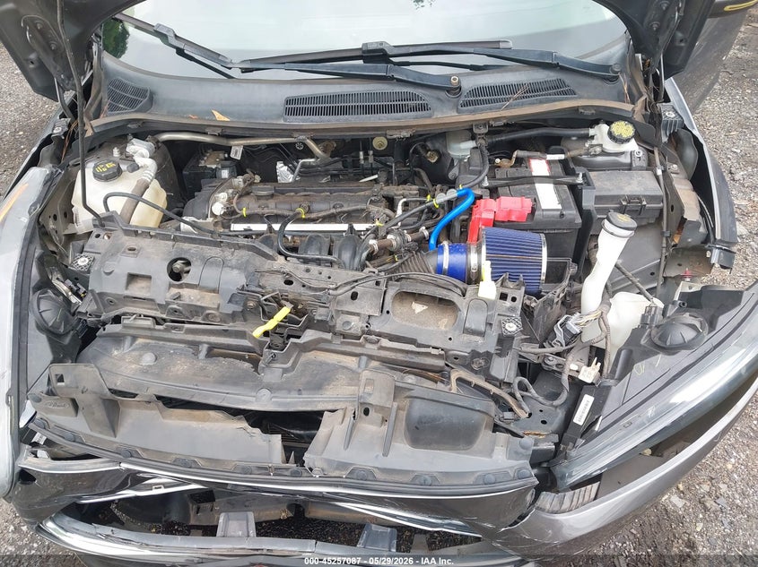 2019 Ford Fiesta Se VIN: 3FADP4BJ0KM125645 Lot: 45257087