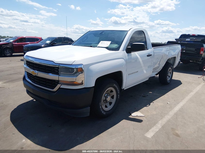 2016 Chevrolet Silverado 1500 Wt 1GCNCNEH6GZ177280 photo 1