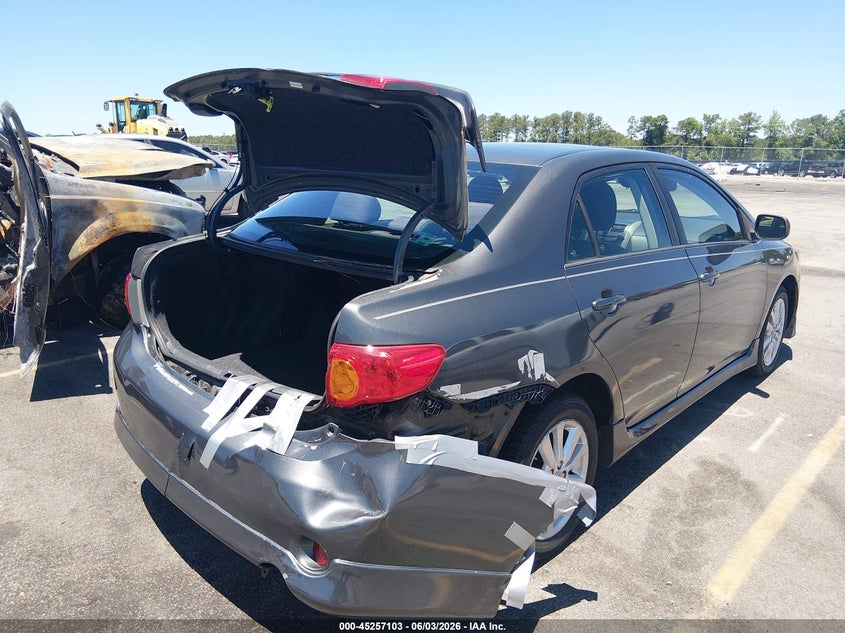 Vin: 1nxbu4ee3az185613, lot: 45754923, toyota corolla s/le/xle 20104