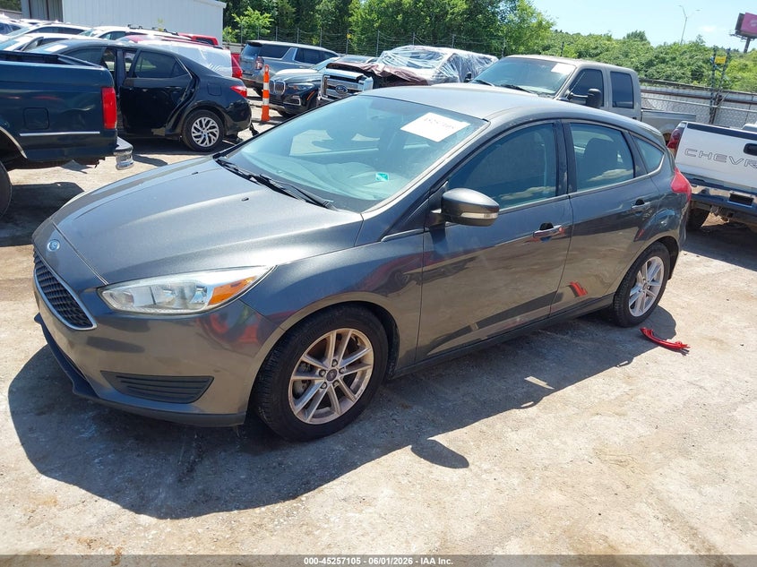 Vin: 1fadp3k24hl278106, lot: 45754925, ford focus se 20172