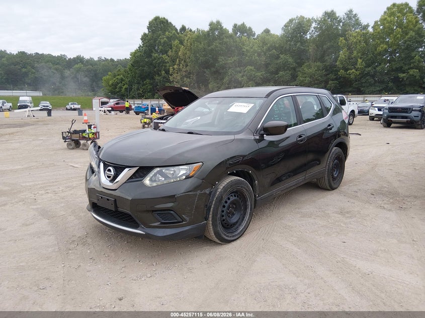 2016 Nissan Rogue S/Sl/Sv 5N1AT2MVXGC819583 photo 1