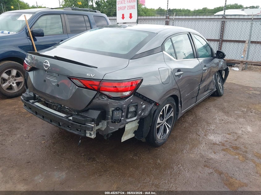 Vin: 3n1ab8cv9ny211878, lot: 45754944, nissan sentra sv xtronic cvt 20224