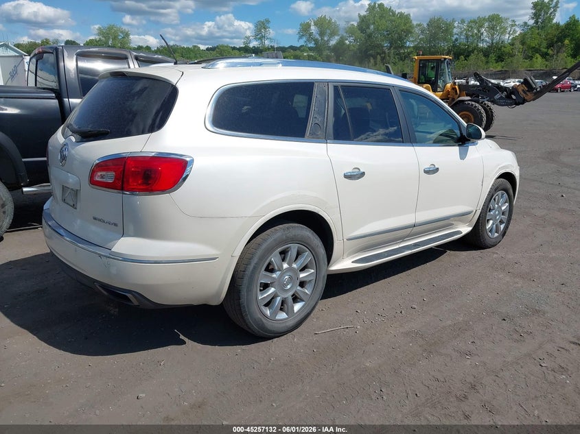 Vin: 5gakrbkd7ej242622, lot: 45754952, buick enclave leather 20144