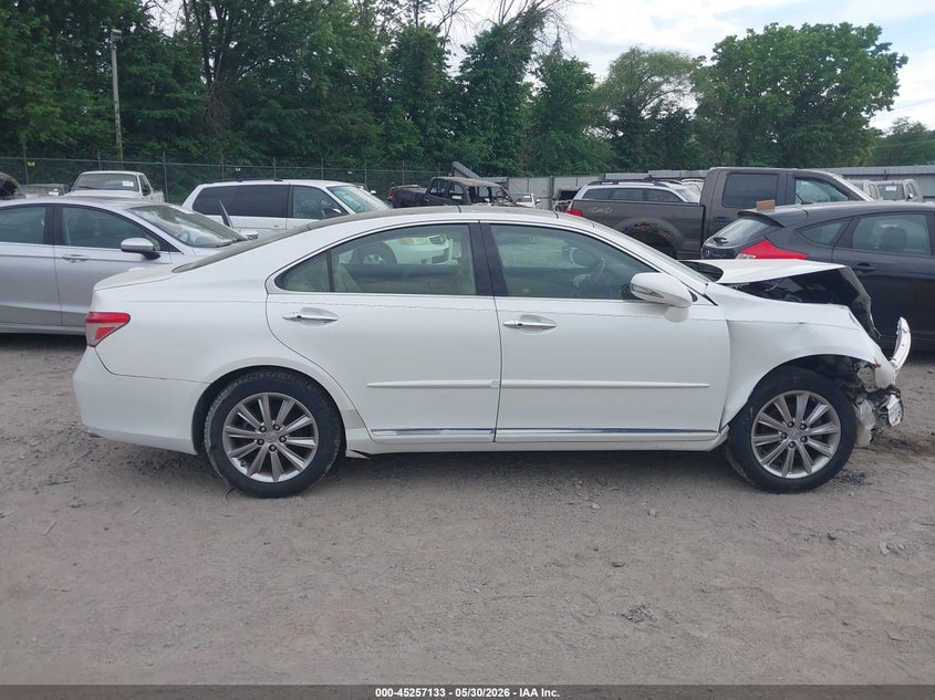 2010 LEXUS ES SEDAN 3.5L V-6 DOHC, VVT, 272HP