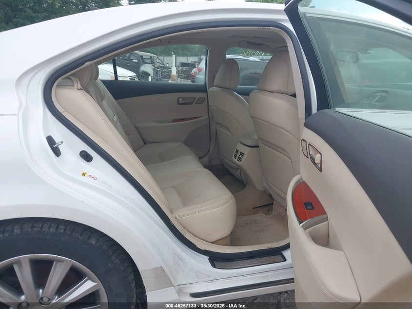 2010 LEXUS ES SEDAN 3.5L V-6 DOHC, VVT, 272HP