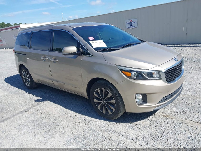 Vin: kndmc5c11f6019320, lot: 45754962, kia sedona sx 2015 img_1