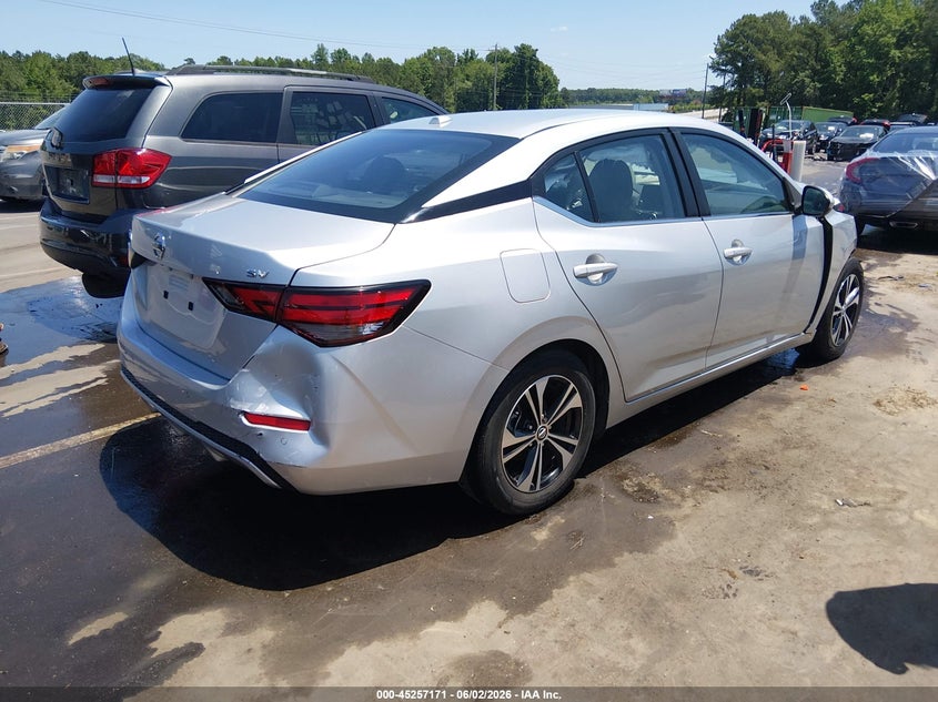 Vin: 3n1ab8cv6ny270502, lot: 45754991, nissan sentra sv xtronic cvt 20224