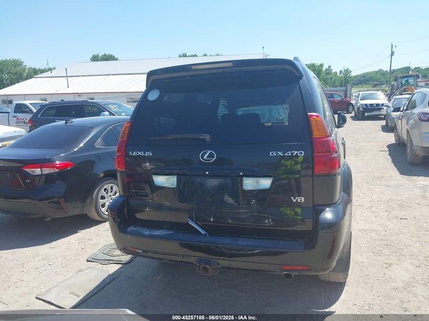 2003 Lexus Gx 470 VIN: JTJBT20X230008661 Lot: 45257188