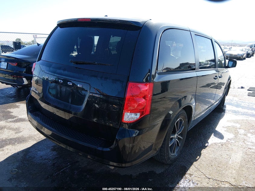 Vin: 2c4rdgbgxjr135833, lot: 45755010, dodge grand caravan se plus 20184
