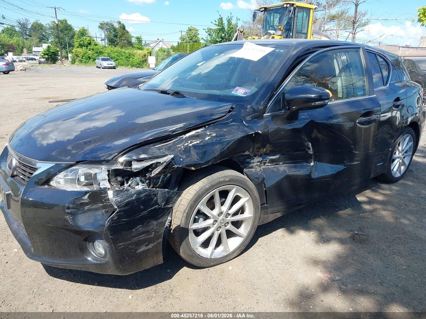 2012 Lexus Ct 1.8 Ct 200H Premium Unknown Lot 111045257216 Vin JTHKD5BH0C2053690