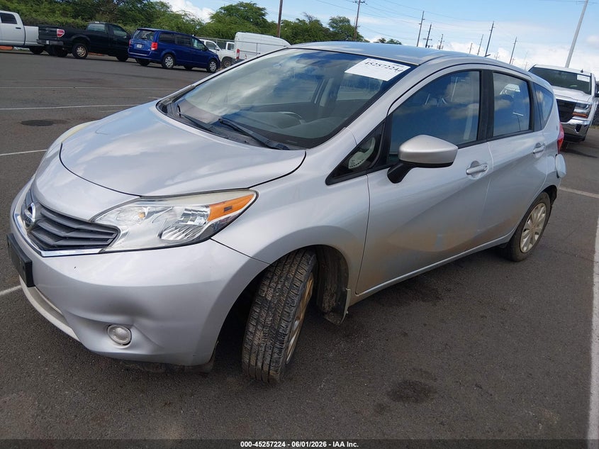 Vin: 3n1ce2cpxgl395095, lot: 45755044, nissan versa note sv 20162