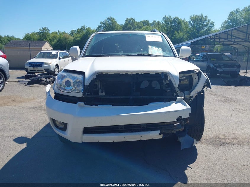 2006 Toyota 4Runner Limited V6 VIN: JTEBU17R660096597 Lot: 45257254