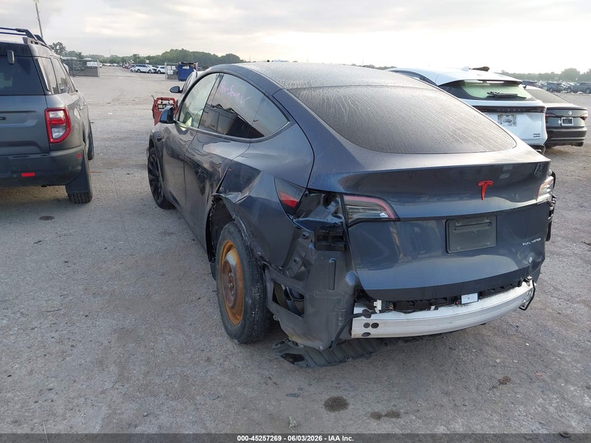 Vin: 7saygdee8pf639929, lot: 45755089, tesla model y awd/long range dual motor all-wheel drive 20233