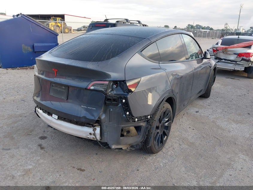 Vin: 7saygdee8pf639929, lot: 45755089, tesla model y awd/long range dual motor all-wheel drive 20234