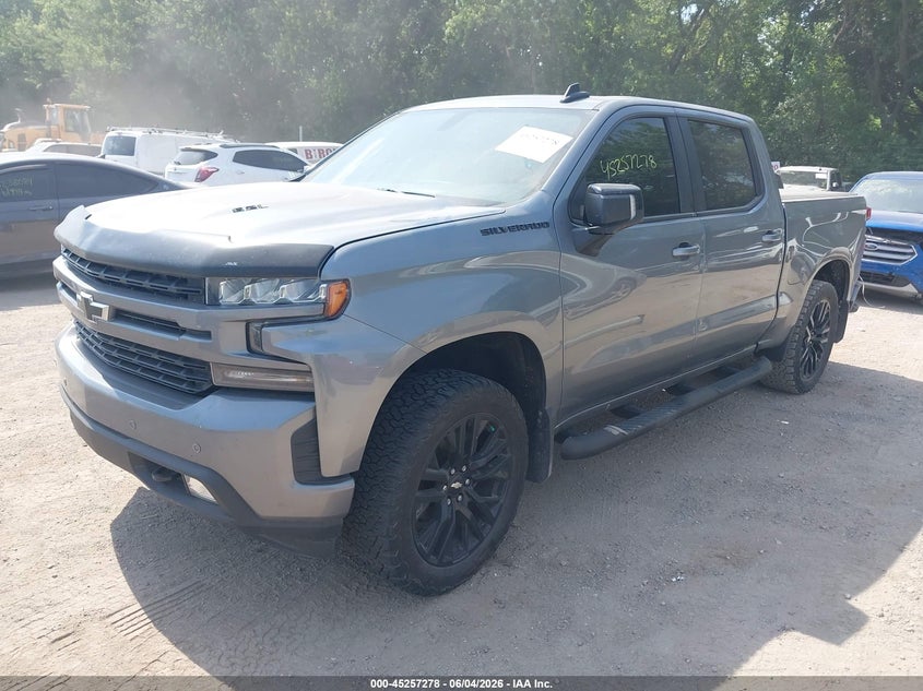 Vin: 3gcuyeel6mg109946, lot: 45755098, chevrolet silverado 1500 rst 20212