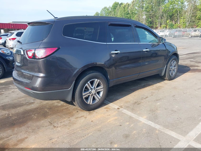 Vin: 1gnkvhkd5fj337394, lot: 45755105, chevrolet traverse 2lt 20154