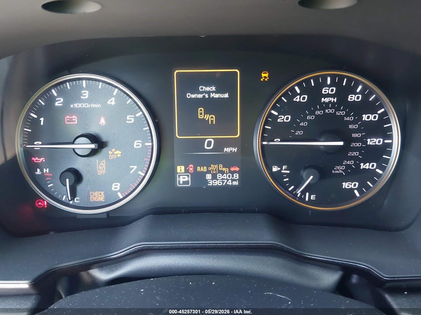 2024 SUBARU OUTBACK SPORT UTILITY VEHICLE 2.4L H-4 DI, DOHC, VVT, TURBO, 260HP