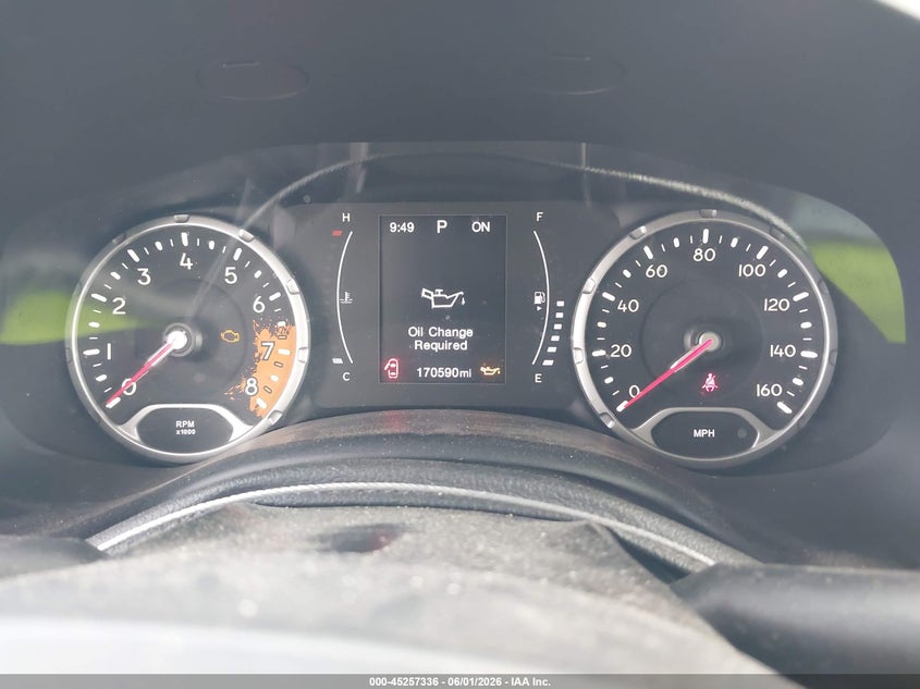 2018 Jeep Renegade Latitude Fwd VIN: ZACCJABB1JPG86107 Lot: 45257336
