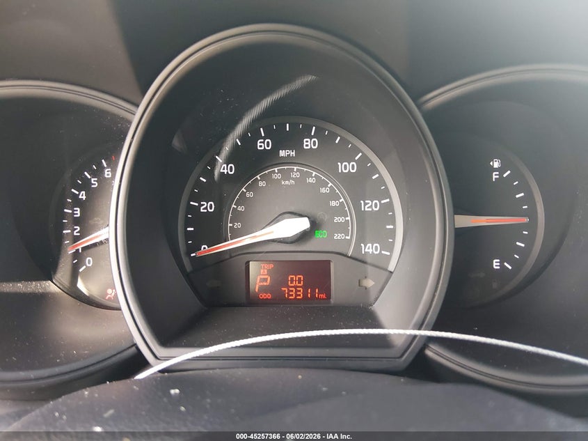 2013 Kia Rio Ex VIN: KNADN5A31D6127994 Lot: 45257366