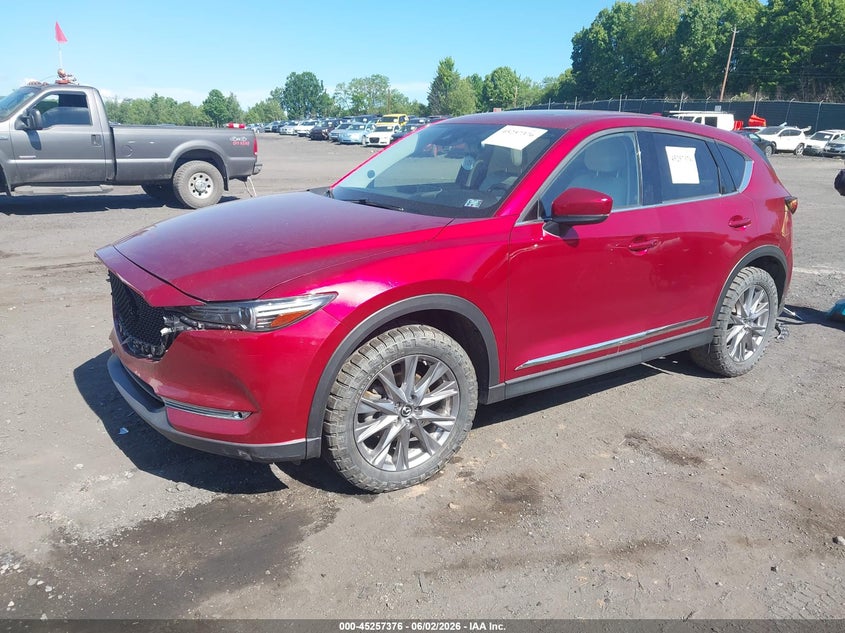 Vin: jm3kfbdy9k0591748, lot: 45755196, mazda cx-5 grand touring reserve 20192