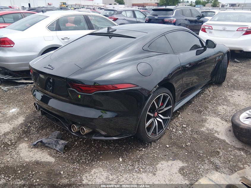 Vin: sajd51fe3pck81796, lot: 45755250, jaguar f-type r awd automatic 20234