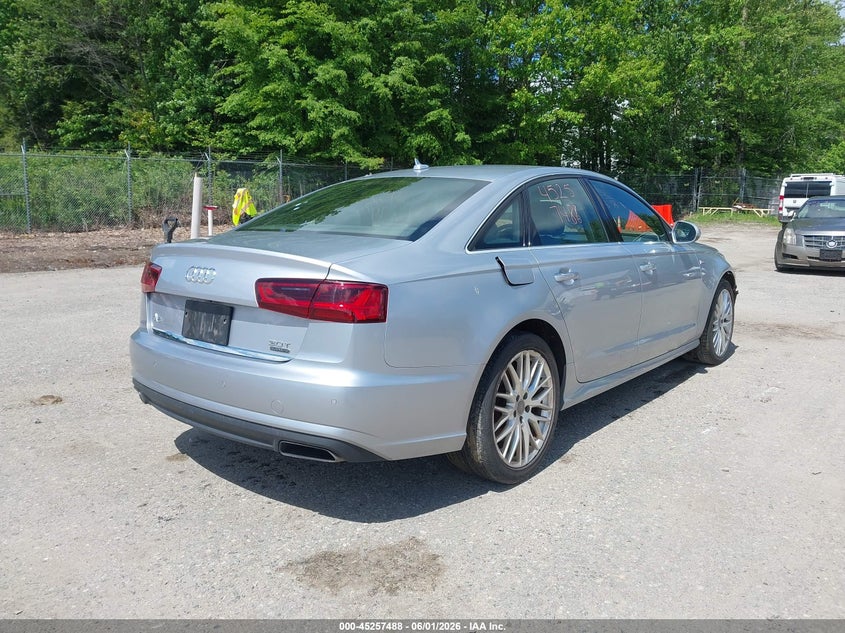 Vin: waufgafcxgn125062, lot: 45755308, audi a6 3.0t premium plus 20164
