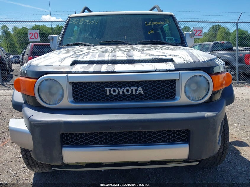 2007 Toyota Fj Cruiser VIN: JTEBU11F170057688 Lot: 45257504