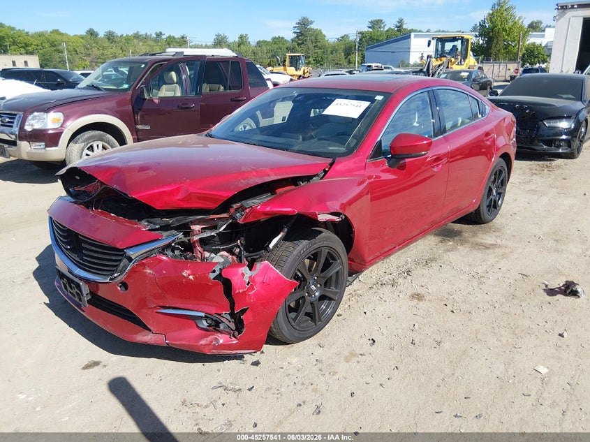Vin: jm1gl1x58h1119224, lot: 45755361, mazda mazda6 grand touring 20172