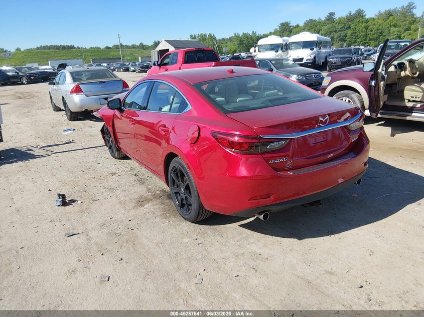 Vin: jm1gl1x58h1119224, lot: 45755361, mazda mazda6 grand touring 20173