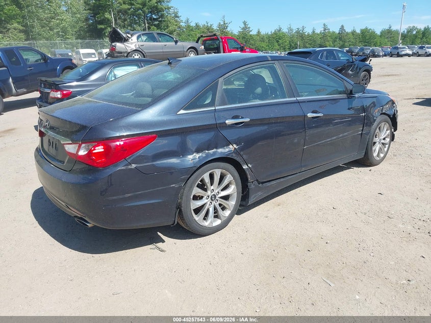 Vin: 5npec4ac2dh524465, lot: 45755363, hyundai sonata se 20134
