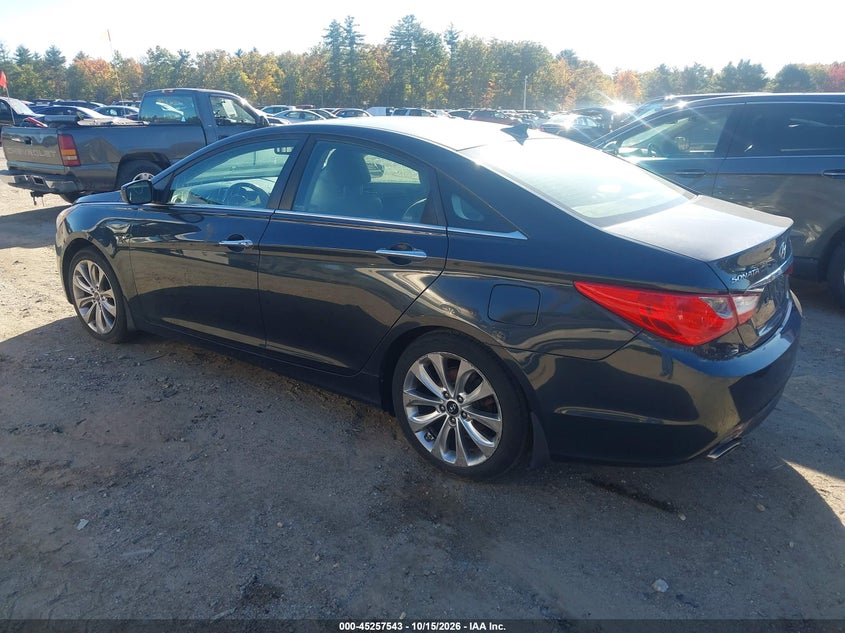 Vin: 5npec4ac2dh524465, lot: 45755363, hyundai sonata se 20133