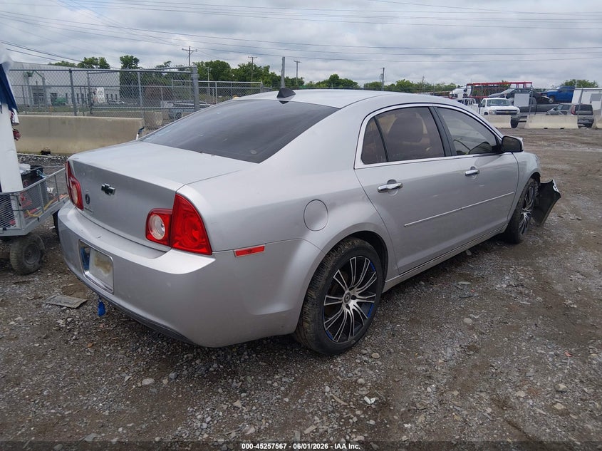 2012 CHEVROLET MALIBU SEDAN 2.4L I-4 DOHC, VVT, 169HP