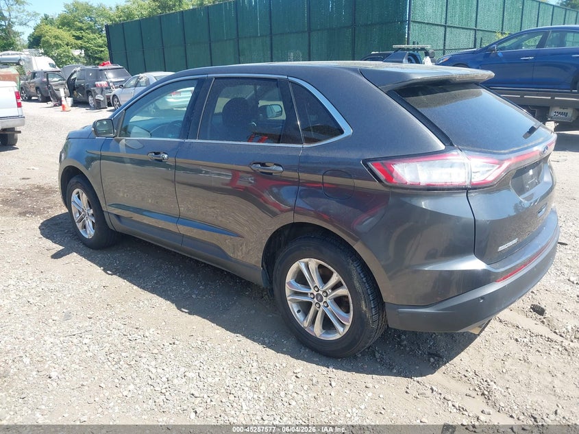 Vin: 2fmtk4j96fbb10890, lot: 45755397, ford edge sel 20153