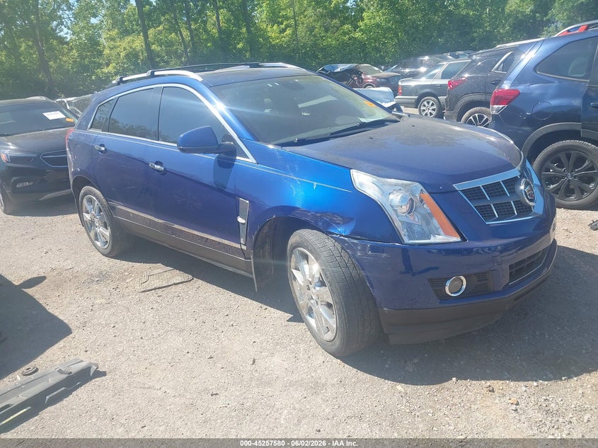 2012 Cadillac Srx 3.6 Srx Performance Collection blue Lot 111045257580 Vin 3GYFNBE39CS623361
