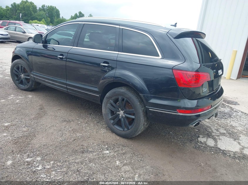 Vin: wa1lmafe7dd014951, lot: 45755428, audi q7 3.0 tdi premium 20133