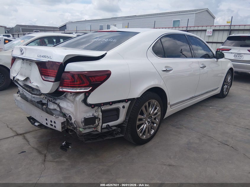2017 LEXUS LS 460 auction photo 4