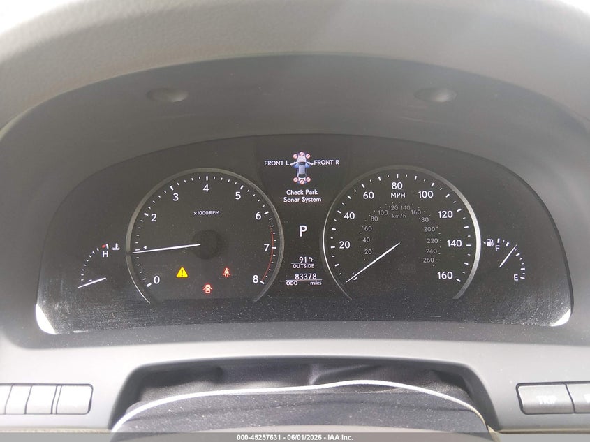 2017 LEXUS LS 460 auction photo 7