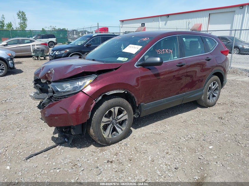 2019 Honda Cr-V Lx 2HKRW6H38KH229006 photo 1