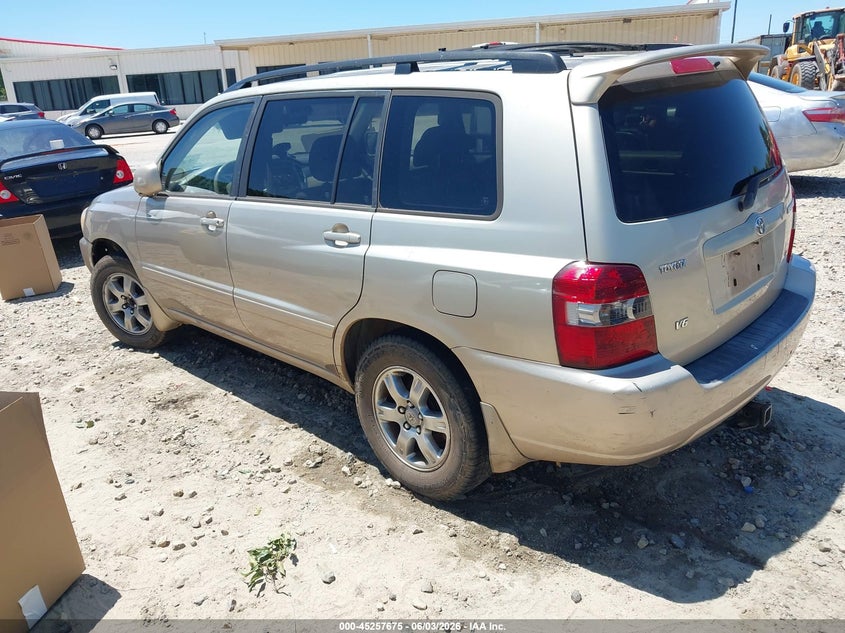 2007 Toyota Highlander V6 VIN: JTEDP21A870147642 Lot: 45257675