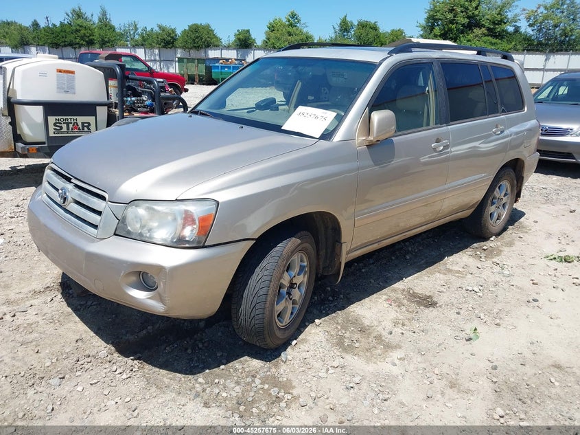 2007 TOYOTA HIGHLANDER auction photo 2