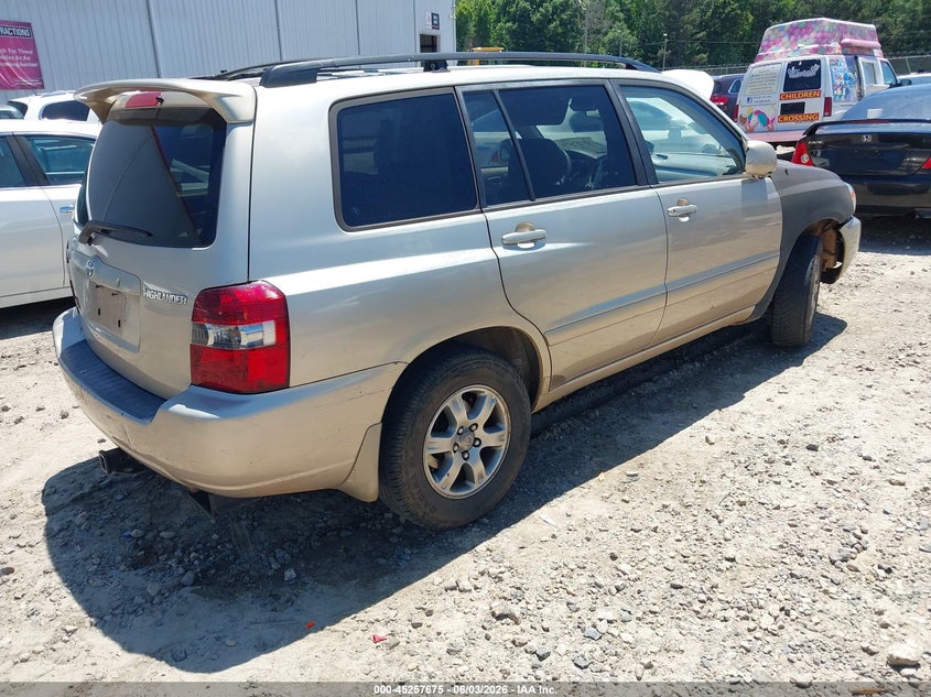 2007 TOYOTA HIGHLANDER auction photo 4
