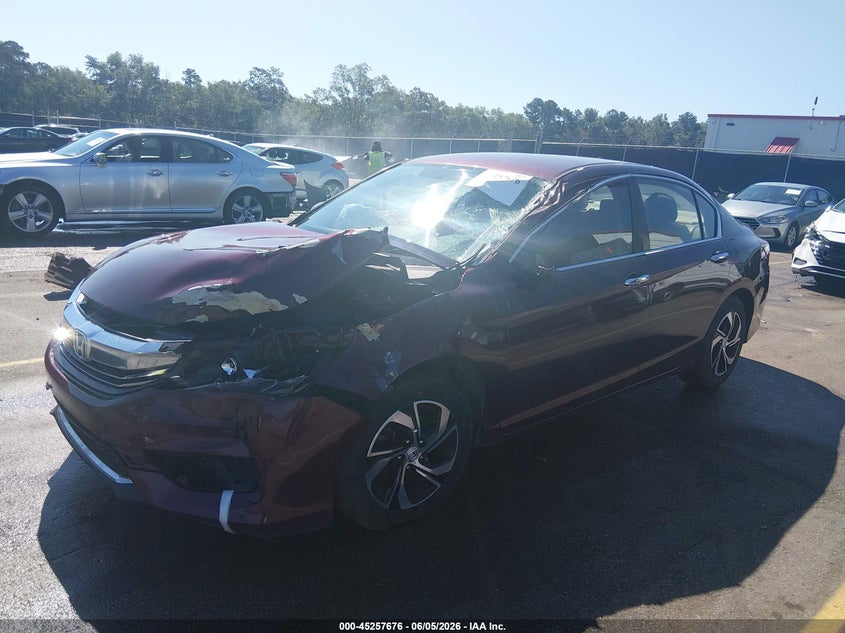 Vin: 1hgcr2f34ha235346, lot: 45755496, honda accord lx 20172