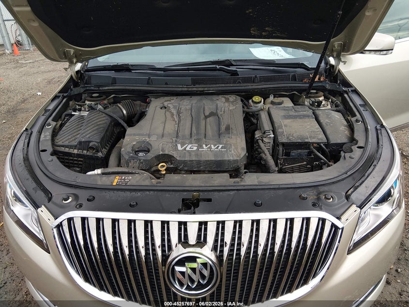 2015 Buick Lacrosse Premium Ii VIN: 1G4GF5G30FF316588 Lot: 45257697