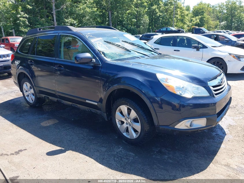 2012 Subaru Outback 2.5 2.5I Premium blue Lot 111045257718 Vin 4S4BRBCC2C3269275