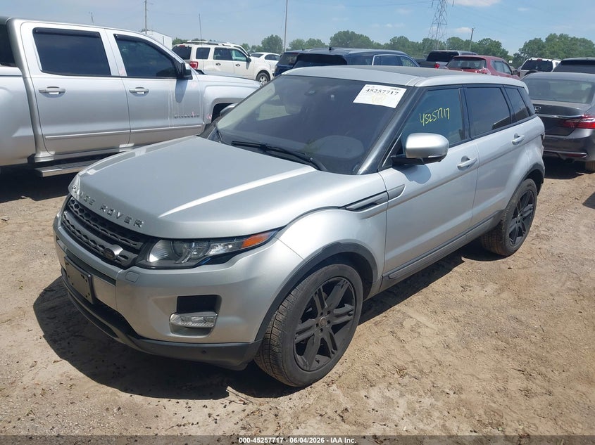 Vin: salvr2bg2dh848155, lot: 45755538, land rover range rover evoque pure 20132