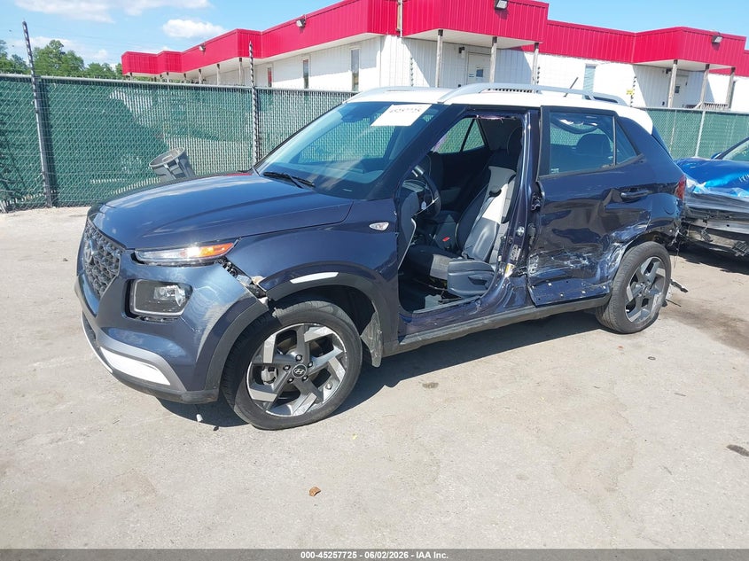 2023 HYUNDAI VENUE auction photo 2